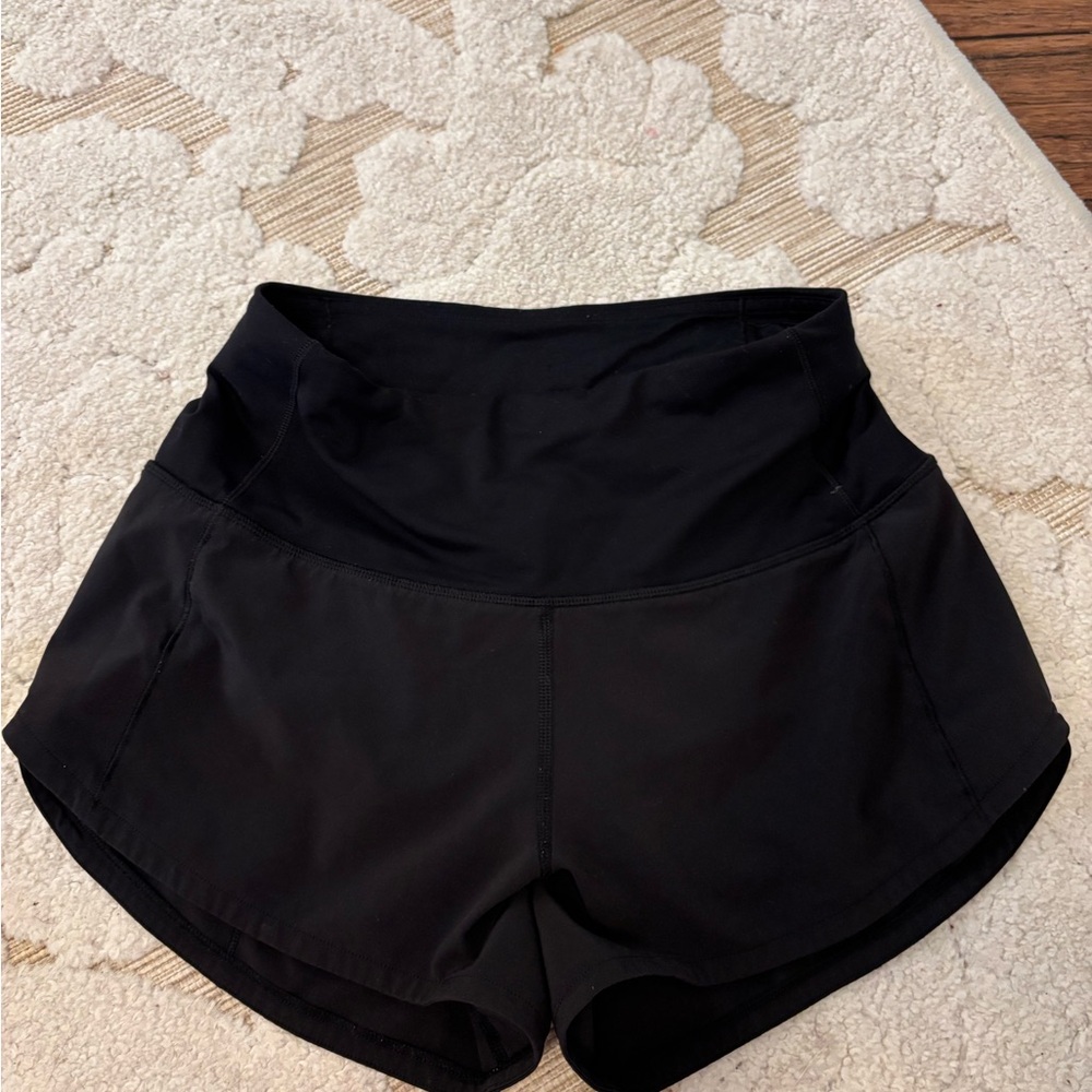 Lululemon Athletica Women's Black Athletic Shorts
